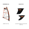 Planche SUP gonflable Mega Airsup Evo 16'5''x6'2''x8'' RRD 27MAC