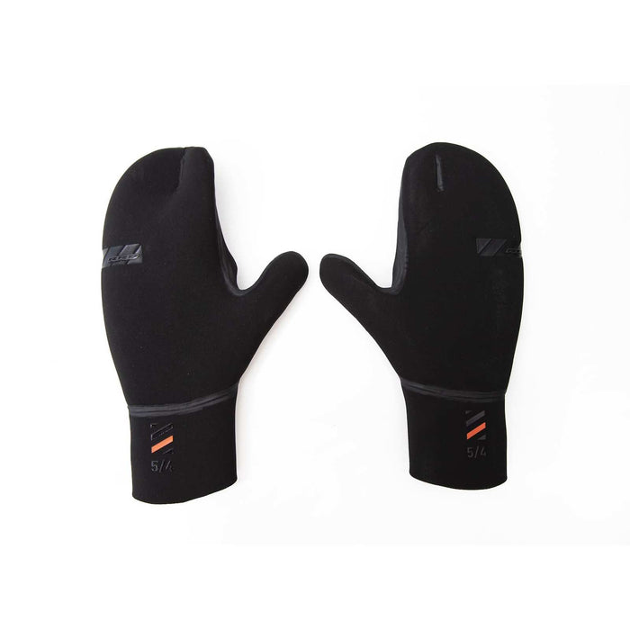 Gants de combinaison Mitten Paume Ouverte 2-2 Noir-Orange XL RRD 27MOPXL