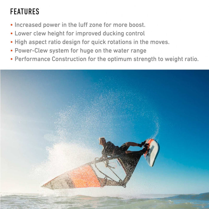 Voile de Windsurf Style Pro Y27 Taille 4.4 RRD 27SP_44_4_4