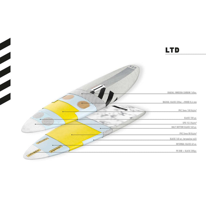 Planche de Windsurf Trigger Ltd 101l 219x63cm RRD 27TR101L