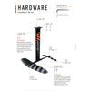 Set Hydrofoil Universel Alu Y27 1750-75 RRD 27USWF175075S