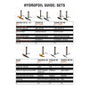 Set Hydrofoil Universel Alu Y27 2400-85 RRD 27USWF240085S