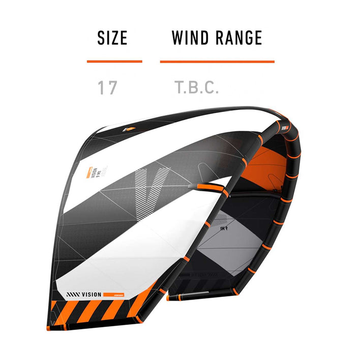 Kite Vision Rayures Un Strut Taille 17 RRD 27VS17KS