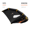 Aile de Wing Foil Noir Taille 2.8 RRD 27WW28B