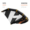 Aile de Wing Foil Rayures Taille 3.5 RRD 27WW35S