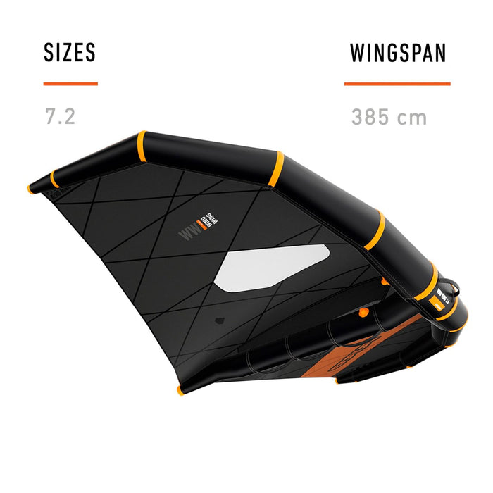 Aile de Wing Foil Noir Taille 7.2 RRD 27WW72B
