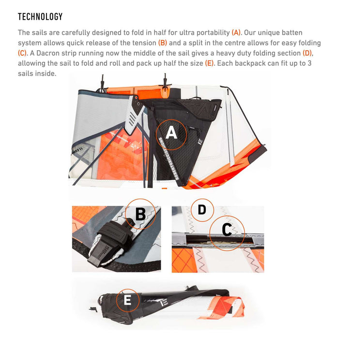 Voile de Windsurf X-Tra Rig Complet Taille 6.0 RRD 27XSR_H3_6_0