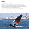 Voile de Windsurf X-Wing Y27 Taille 5.6 RRD 27XWG_H3_5_6