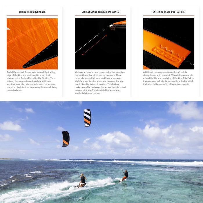 Kite Big Air Obsession Orange Taille 14 28BAO_OR_14