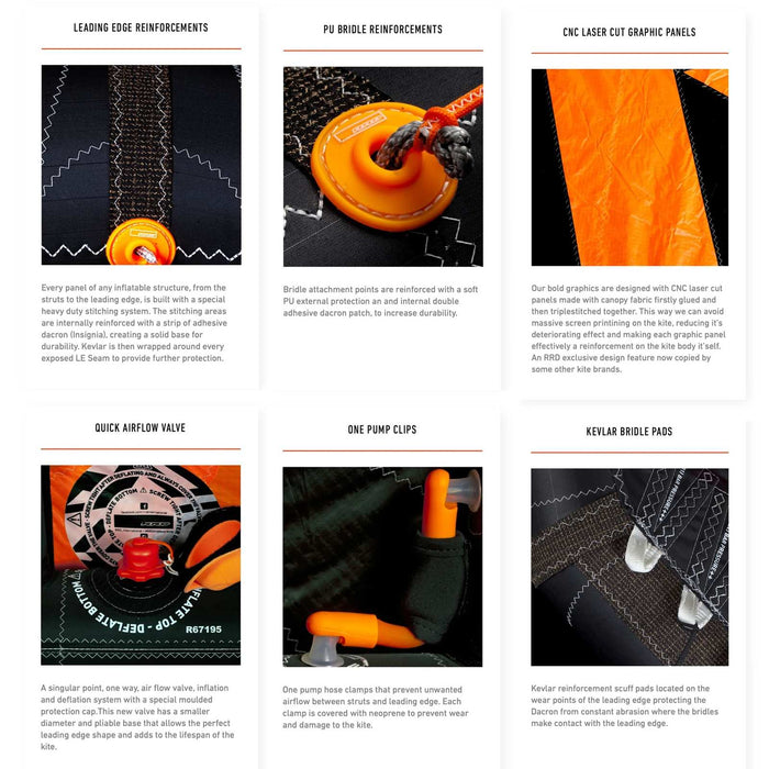 Kite Big Air Obsession Orange Taille 9 28BAO_OR_9