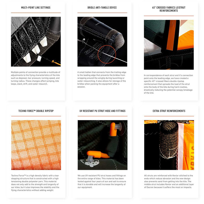 Kite Big Air Obsession Orange Taille 9 28BAO_OR_9