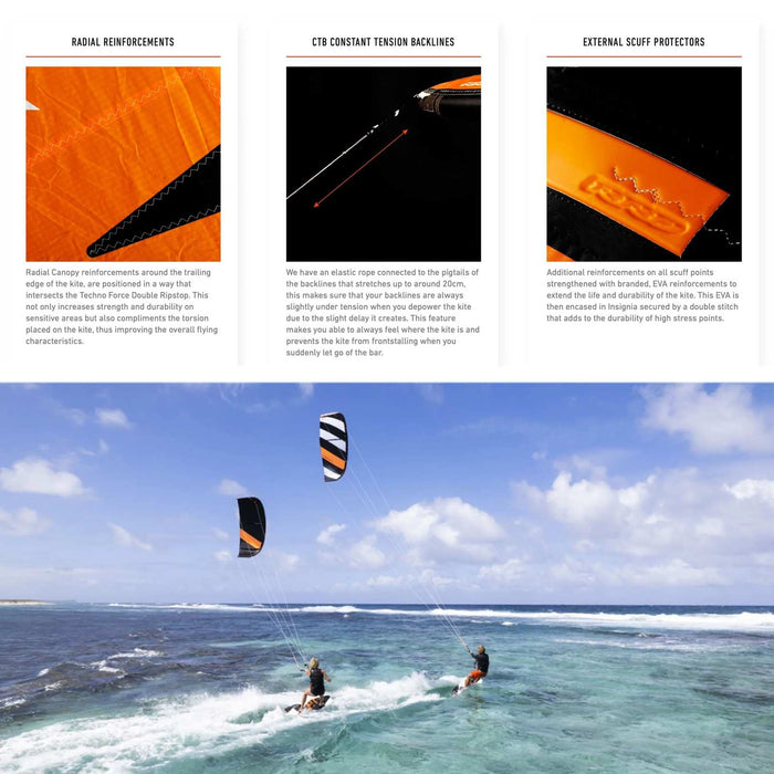 Kite Passion Noir Taille 8 RRD 28PA8KB