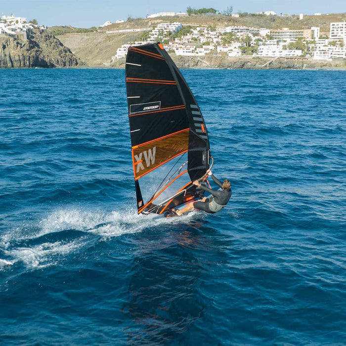 Voile de planche à voile X-Wing Noir Y28 Taille 7.0 RRD 28XW_BL_70