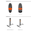 Voile de planche à voile X-Wing Noir Y28 Taille 7.8 RRD 28XW_BL_78
