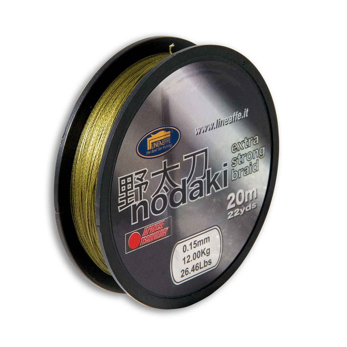 Fil de pêche Nodaki Tresse 20m 0,15 Lineaeffe 3008515