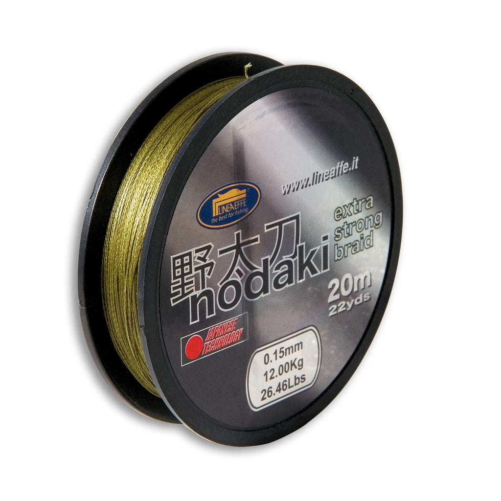 Fil de pêche Nodaki Tresse 20m 0,20 Lineaeffe 3008520