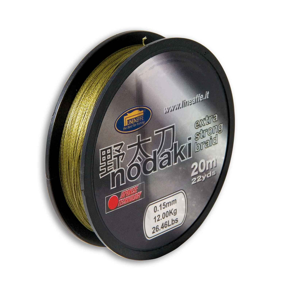 Fil de pêche Nodaki Tresse 20m 0,40 Lineaeffe 3008540