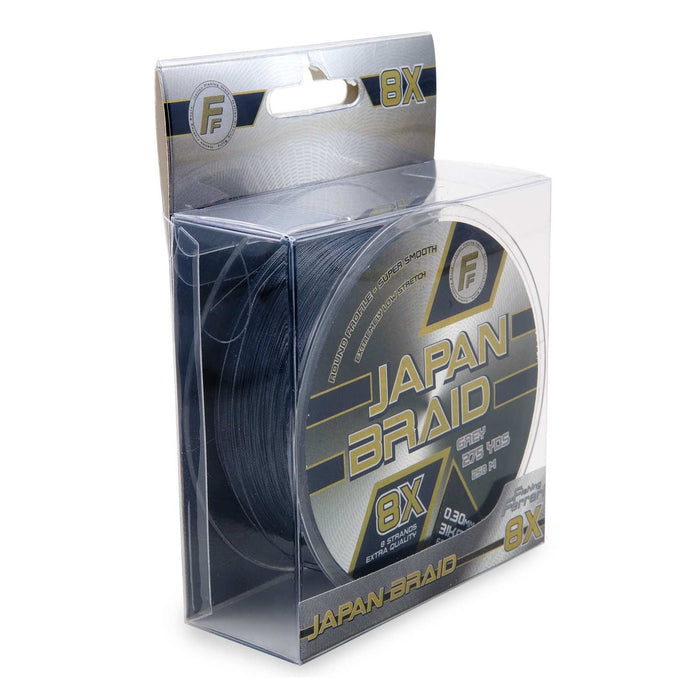 Fil de pêche Japon Tresse 250m Gris 0,40 Pêche Ferrari 3009940