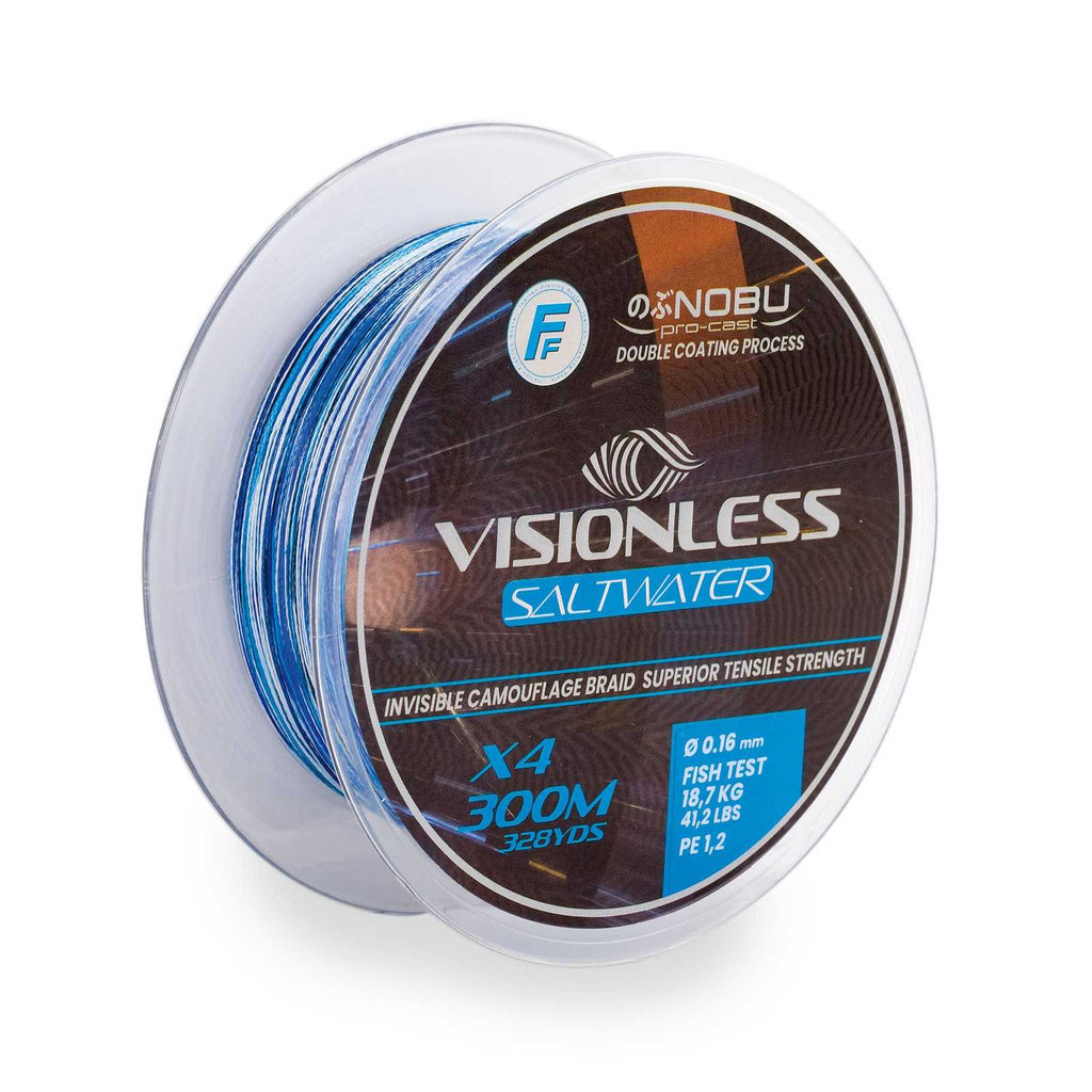 Fil de pêche Nobu Visionless Eau salée 500m 0,18 Fishing Ferrari 3017118
