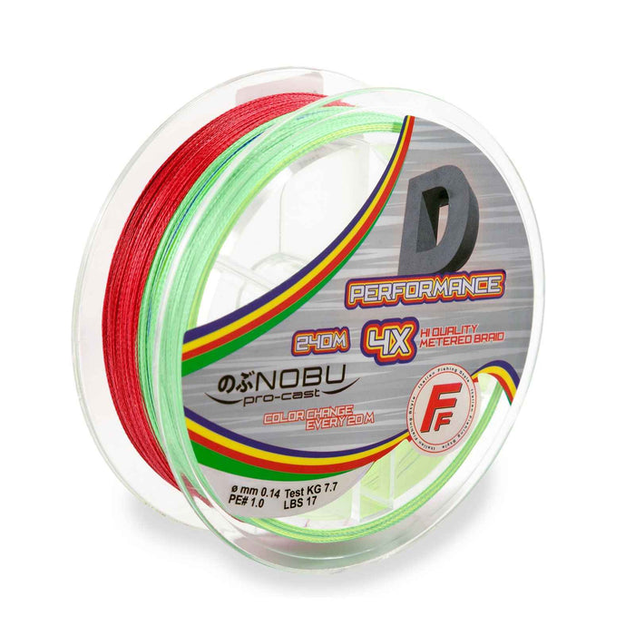 Fil de pêche Nobu D-Performance 240m 0,14 Pêche Ferrari 3018514