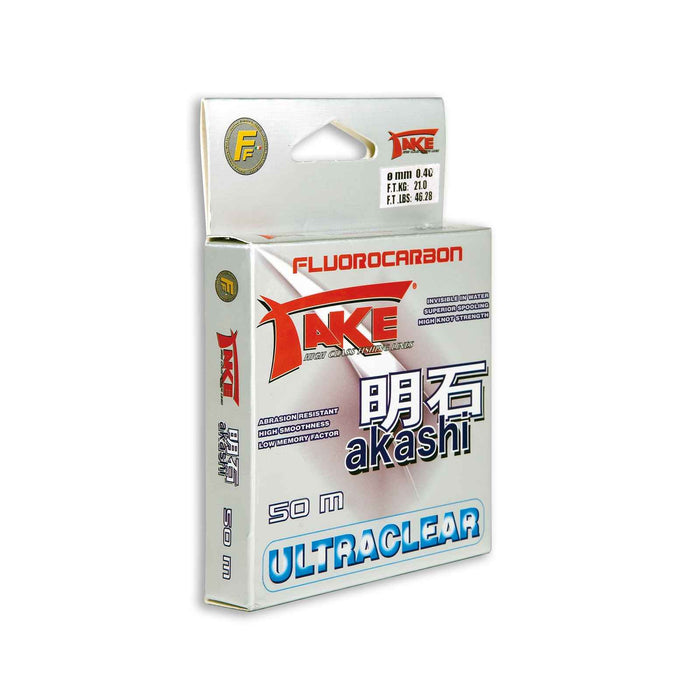 Fil de pêche Take Akashi fluorocarbone 50m 0,220 Fishing Ferrari 3042122