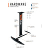 Ensemble Hydrofoil Dynamic Pro Universel Thunder Taille 950 RRD 30DPTHUSET_00_950