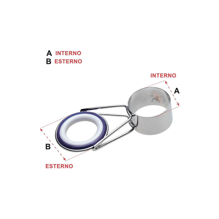 Guide de canne métallique Svgg 12-20mm Expert Prédateur 32710