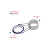 Guide de canne métallique Svgg 14-20mm Expert Prédateur 32740
