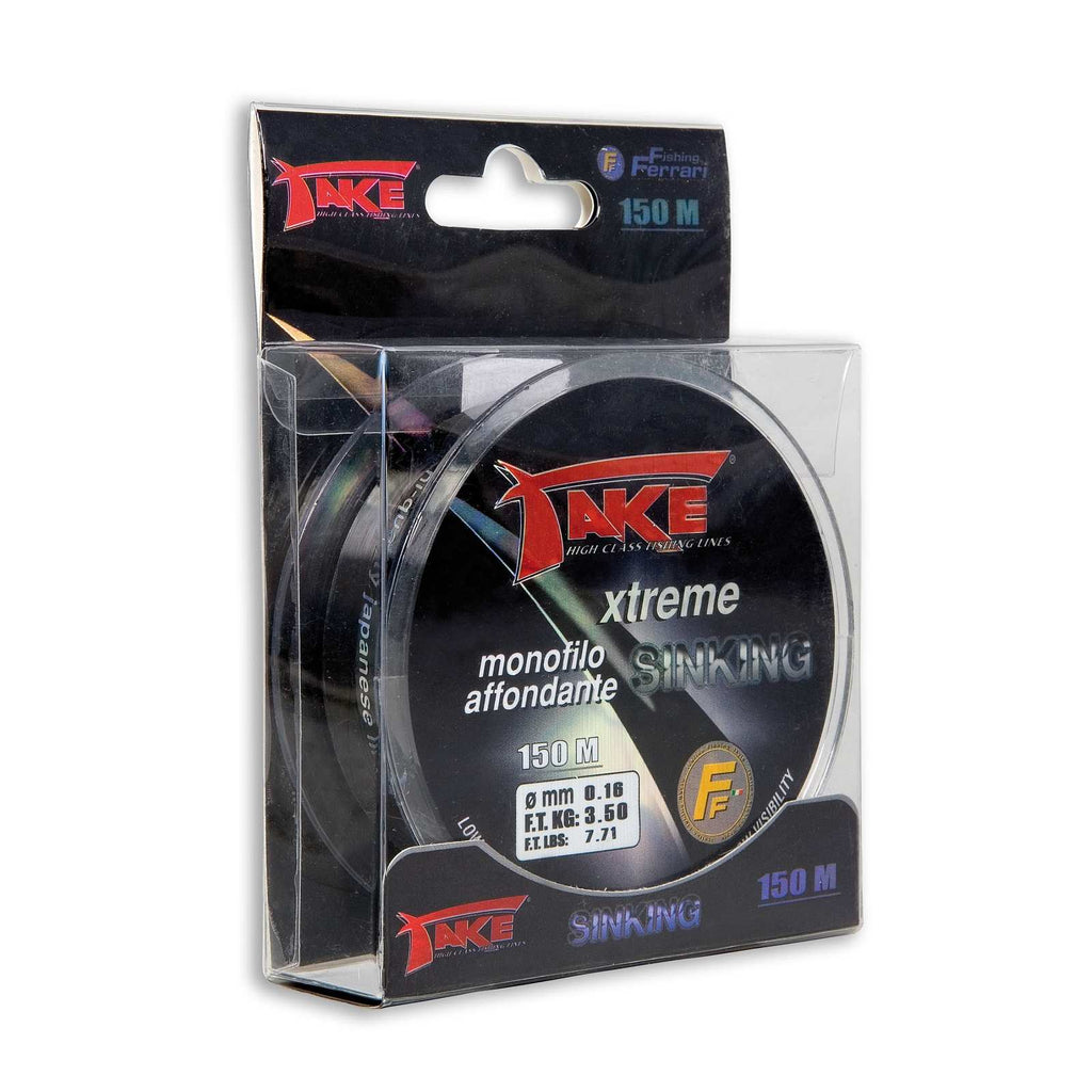 Fil de pêche Take Xtreme Sinking 150m 0,250 Fishing Ferrari 3300425