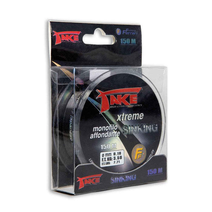 Fil de pêche Take Xtreme Sinking 150m 0,285 Fishing Ferrari 3300428