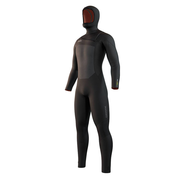 Combinaison de Plongée Complète à Capuche Voltt Homme 6-4-3mm Zip Frontal Noir XL Mystic 35000_220000_900_XL