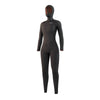Combinaison intégrale Gem femme à capuche 6-4-3mm zip avant noire L Mystic 35000_220015_900_L
