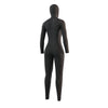 Combinaison intégrale Gem femme à capuche 6-4-3mm zip avant noire L Mystic 35000_220015_900_L