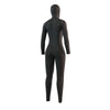 Combinaison intégrale Gem femme à capuche 6-4-3mm zip avant noire XS Mystic 35000_220015_900_XS