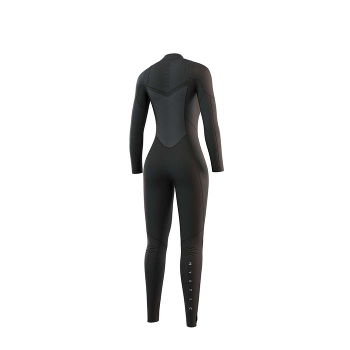 Combinaison intégrale Gem femme 5-4mm double zip avant noire XL Mystic 35000_220086_900_XL