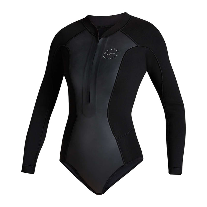 Shorty Combinaison Femme Longarm 2-2mm Zip avant Noir L Mystic 35000_220091_900_L