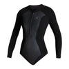 Shorty Combinaison Femme Longarm 2-2mm Zip avant Noir L Mystic 35000_220091_900_L