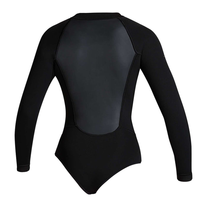 Shorty Combinaison Femme Longarm 2-2mm Zip avant Noir L Mystic 35000_220091_900_L