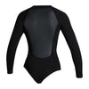 Shorty Combinaison Femme Longarm 2-2mm Zip avant Noir L Mystic 35000_220091_900_L
