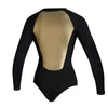 Shorty Combinaison Femme Longarm 2-2mm Zip avant Noir-Or M Mystic 35000_220091_967_M