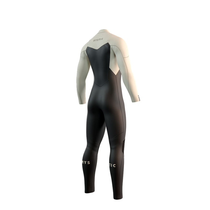 Combinaison de plongée Motion Homme 3-2mm Zip frontal Noir-Sable S Mystic 35000_250009_902_S