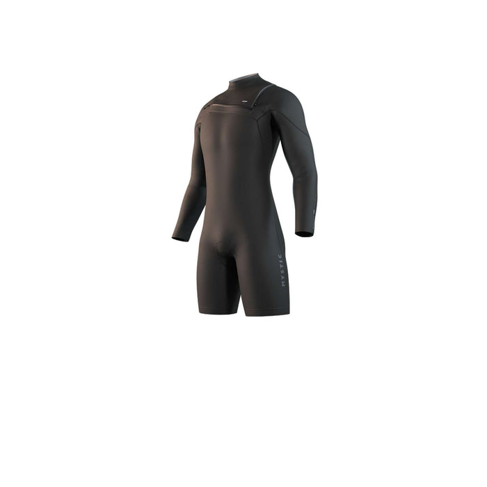 Shorty de plongée Motion Homme Manches longues 3-2mm Zip frontal Noir XXL Mystic 35000_250013_900_XXL