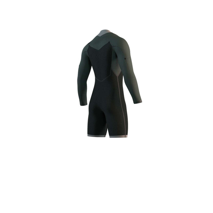 Shorty de plongée Motion Homme Manches longues 3-2mm Zip frontal Noir XXL Mystic 35000_250013_900_XXL