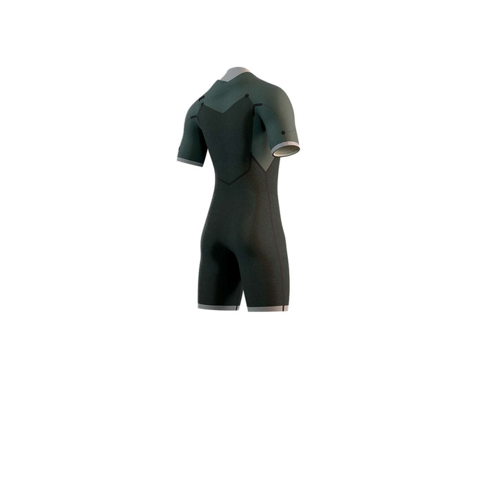 Shorty de plongée Motion Homme 3-2mm Zip frontal Noir-Sable XL Mystic 35000_250014_902_XL