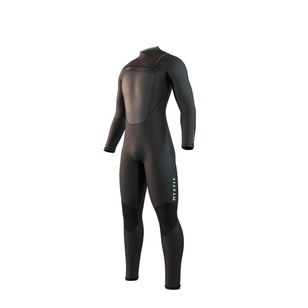 Combinaison intégrale Brand Homme 3-2mm Front-Zip Flatlock Noir MT Mystic 35000_250030_900_MT