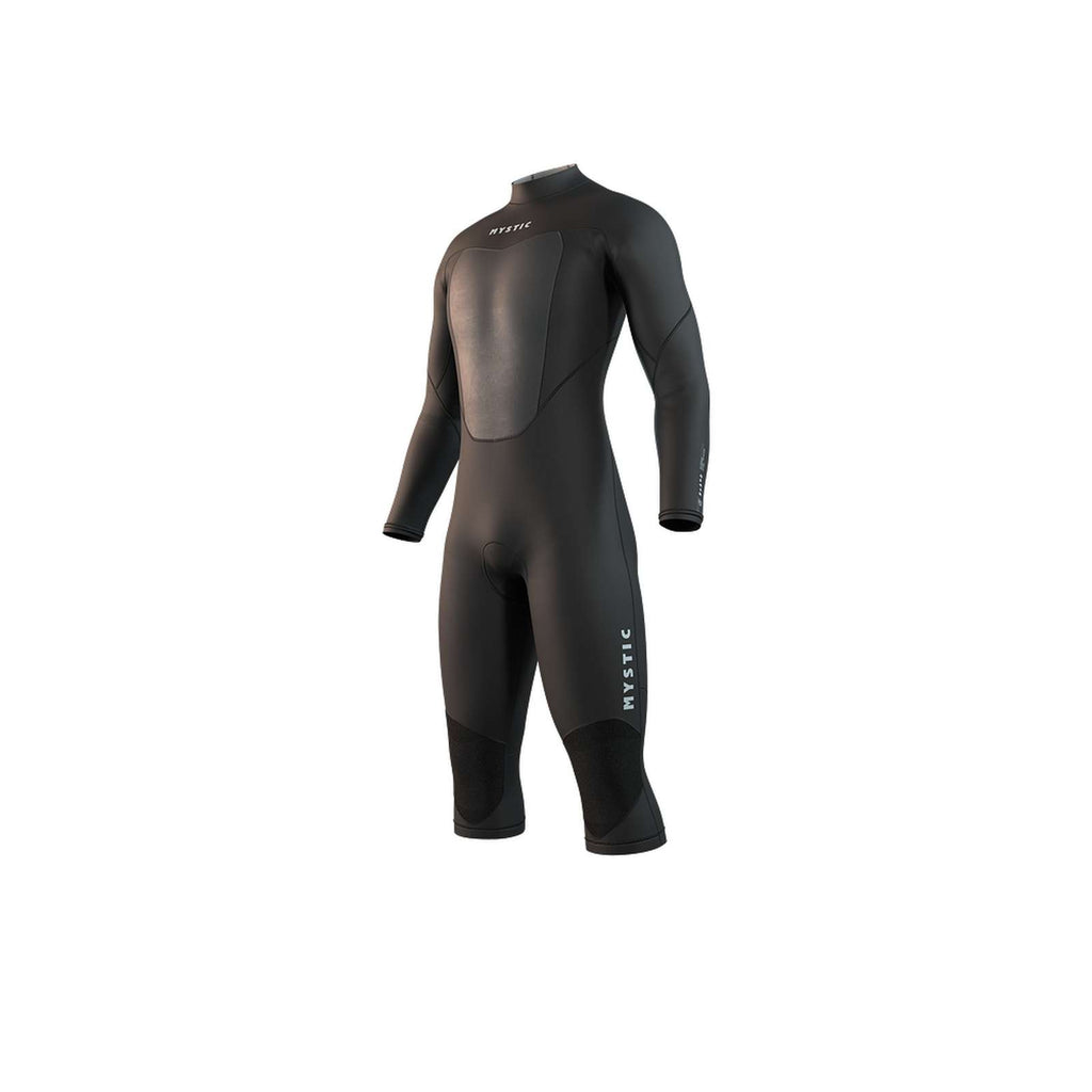 Combinaison courte Homme Longue manche 3-2mm Zip dorsal Flatlock Noir XS Mystic 35000_250032_900_XS
