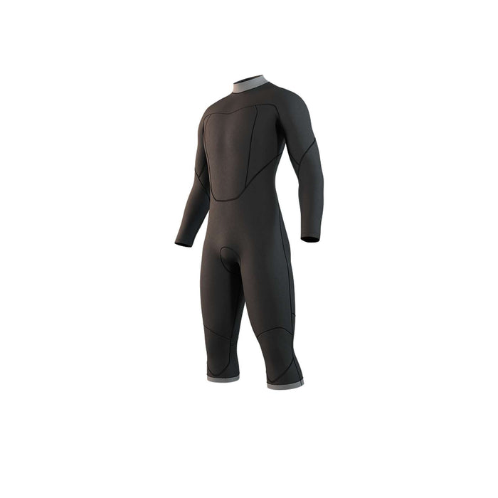 Combinaison courte Homme Longue manche 3-2mm Zip dorsal Flatlock Noir XS Mystic 35000_250032_900_XS