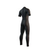 Combinaison intégrale Homme Courte manche 3-2mm Zip dorsal Flatlock Noir L Mystic 35000_250033_900_L