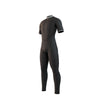 Combinaison intégrale Homme Courte manche 3-2mm Zip dorsal Flatlock Noir XXL Mystic 35000_250033_900_XXL