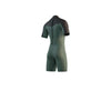 Combinaison courte Homme 3-2mm Zip dorsal Flatlock Vert Olivé L Mystic 35000_250035_643_L